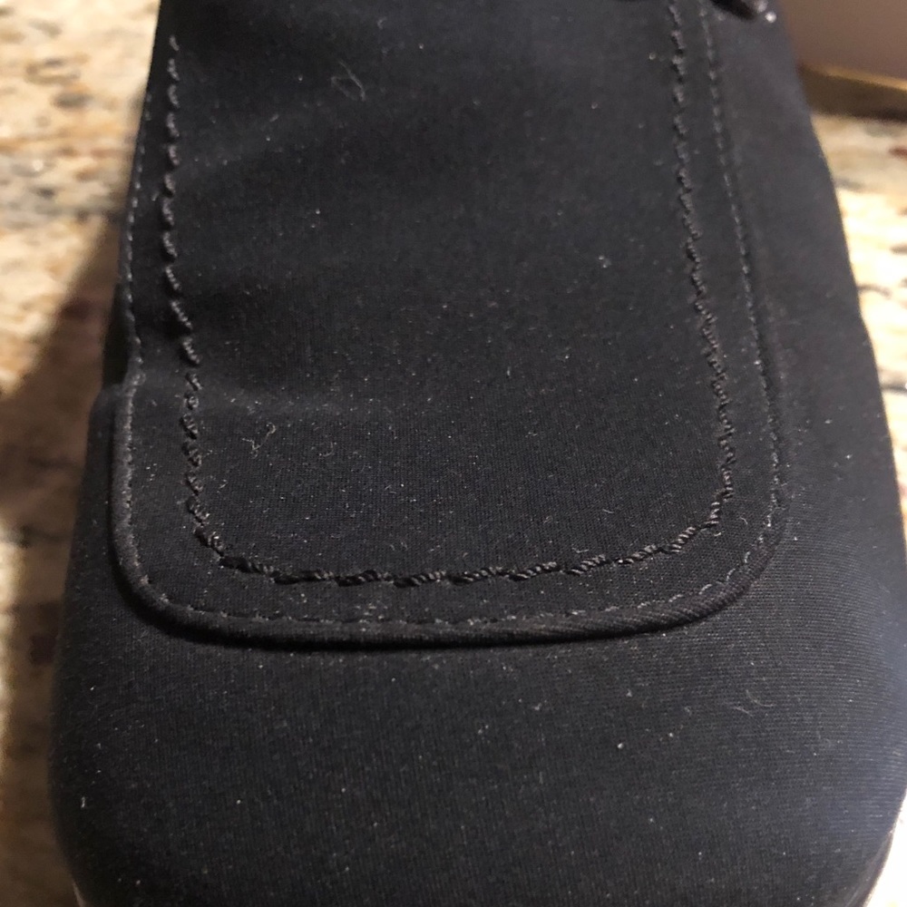 Numero-D Black Slip On Shoe: Crepe Elastic - image 3